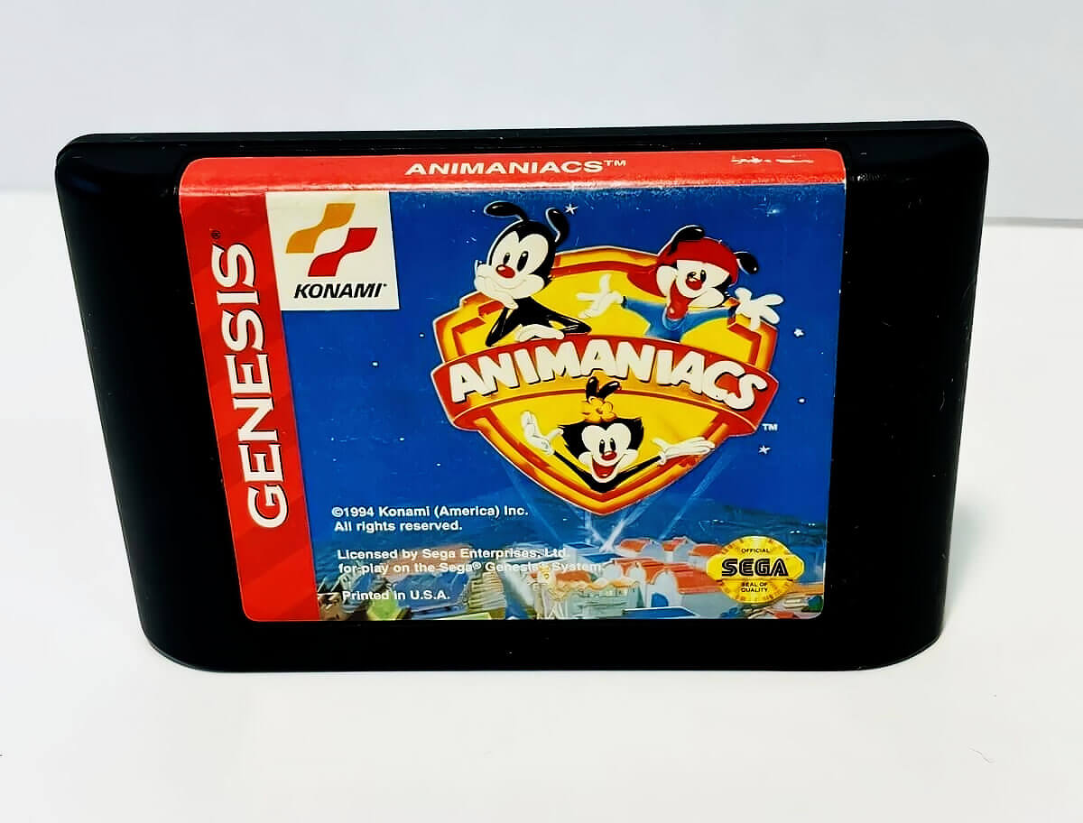 Лицензионный картридж Animaniacs для Genesis